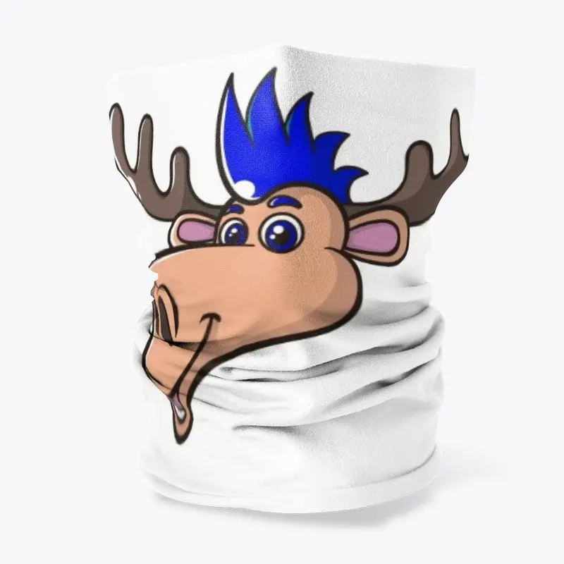 Blue Moose Traveler - Die Cut Sticker